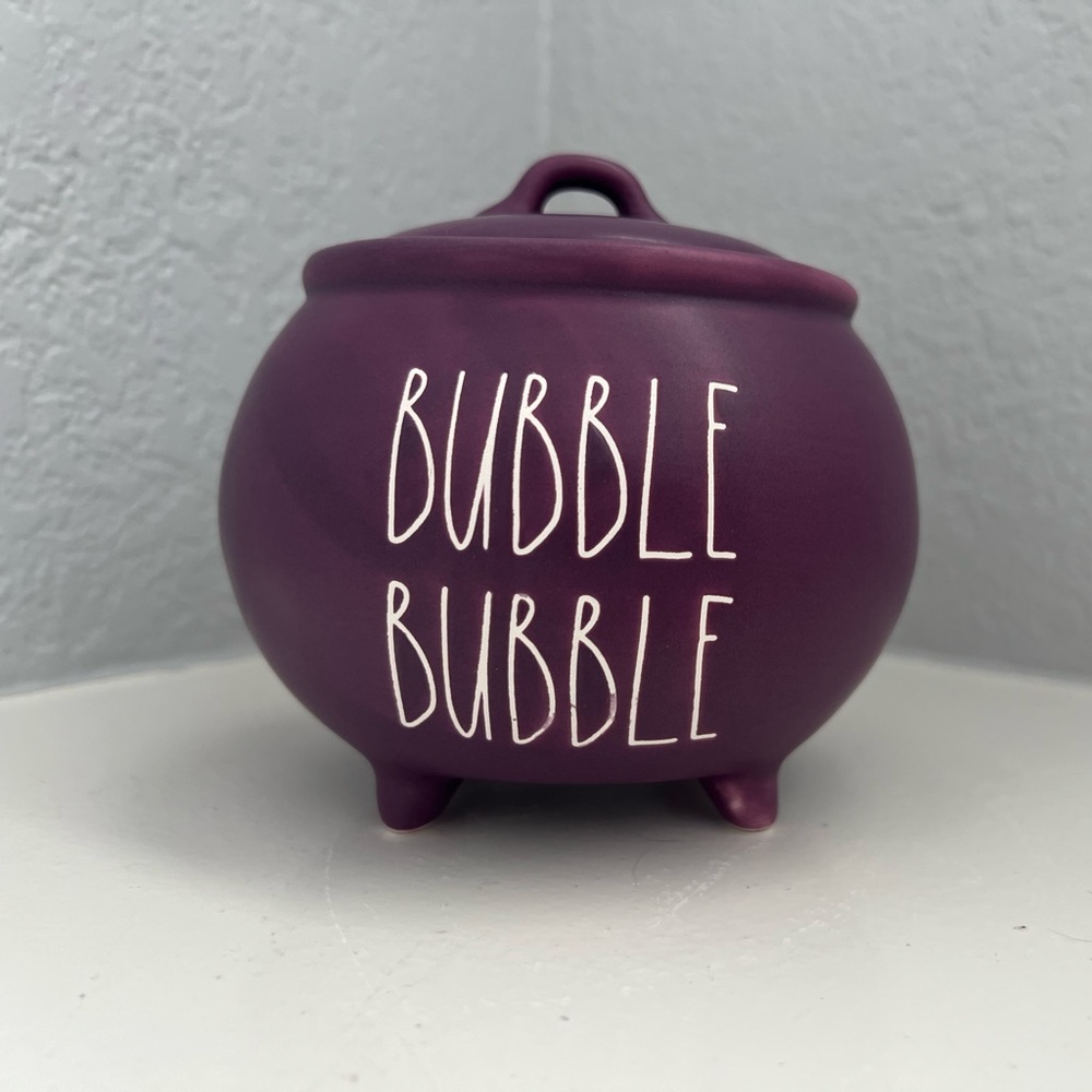 NWT Rae Dunn Small Witch’s Cauldron - Rare Find!